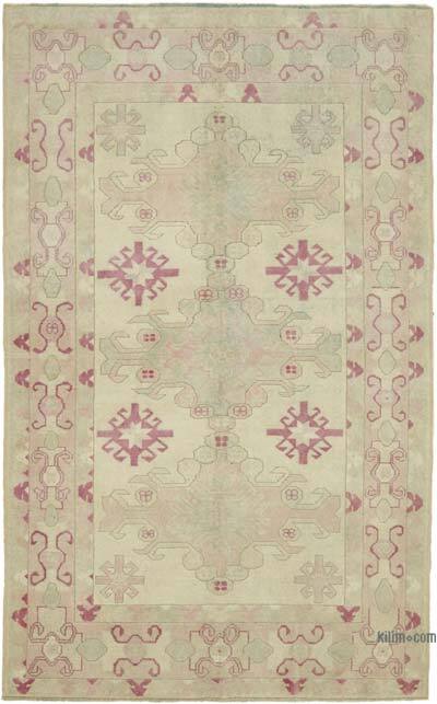 El Dokuma Vintage Halı - 153 cm x 245 cm