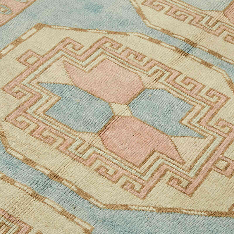 Vintage Turkish Hand-Knotted Rug - 4' 10" x 7' 6" (58" x 90") - K0078599