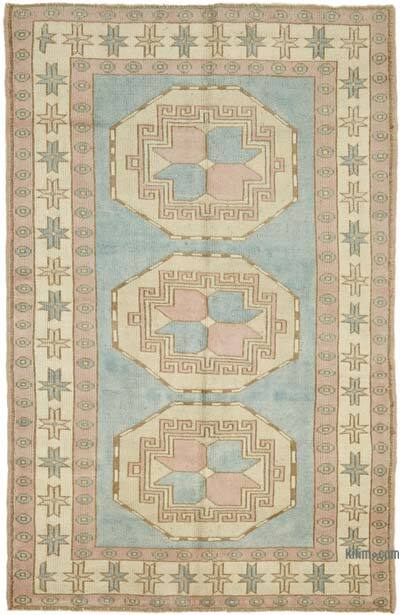 El Dokuma Vintage Halı - 148 cm x 228 cm