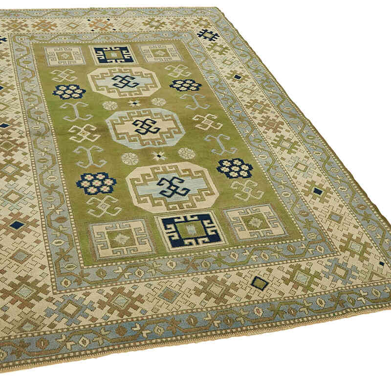 El Dokuma Vintage Halı - 142 cm x 212 cm - K0078601
