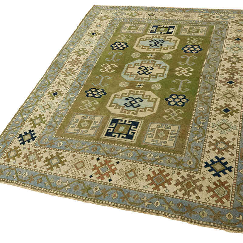 El Dokuma Vintage Halı - 142 cm x 212 cm - K0078601