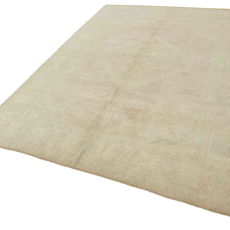 Alfombra Vintage Turca Anudada a Mano - 218 cm x 294 cm - K0078604