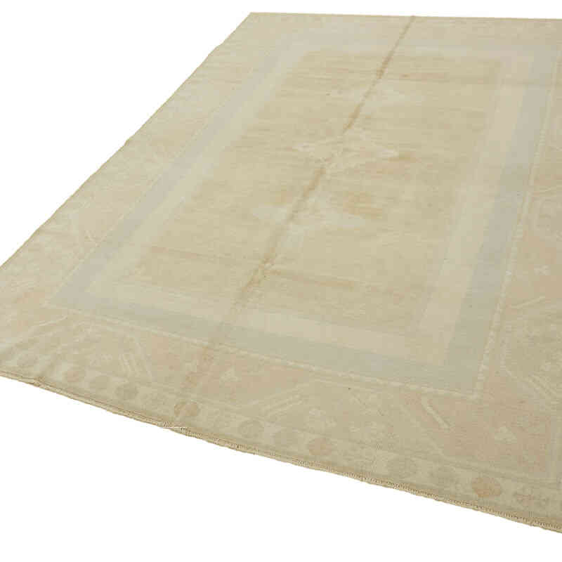Alfombra Vintage Turca Anudada a Mano - 201 cm x 283 cm - K0078607