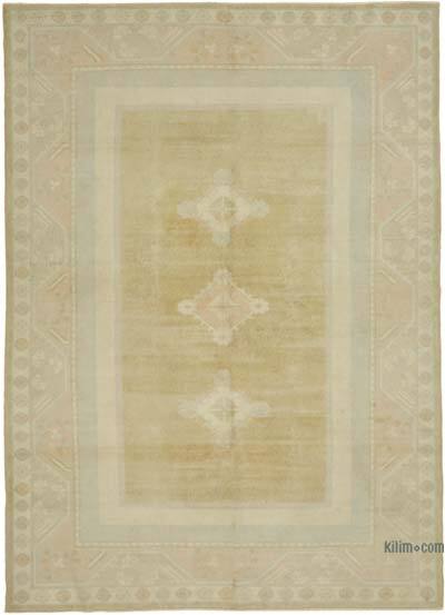 Alfombra Vintage Turca Anudada a Mano - 201 cm x 283 cm