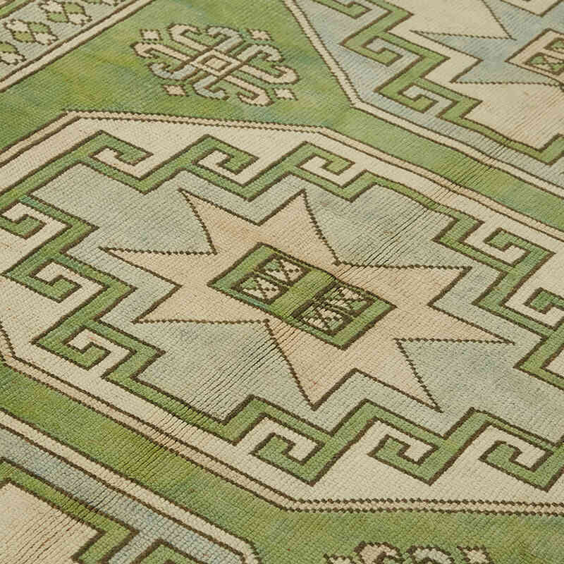 Alfombra Vintage Turca Anudada a Mano - 187 cm x 253 cm - K0078609