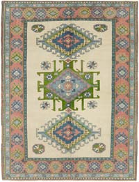 El Dokuma Vintage Halı - 211 cm x 274 cm