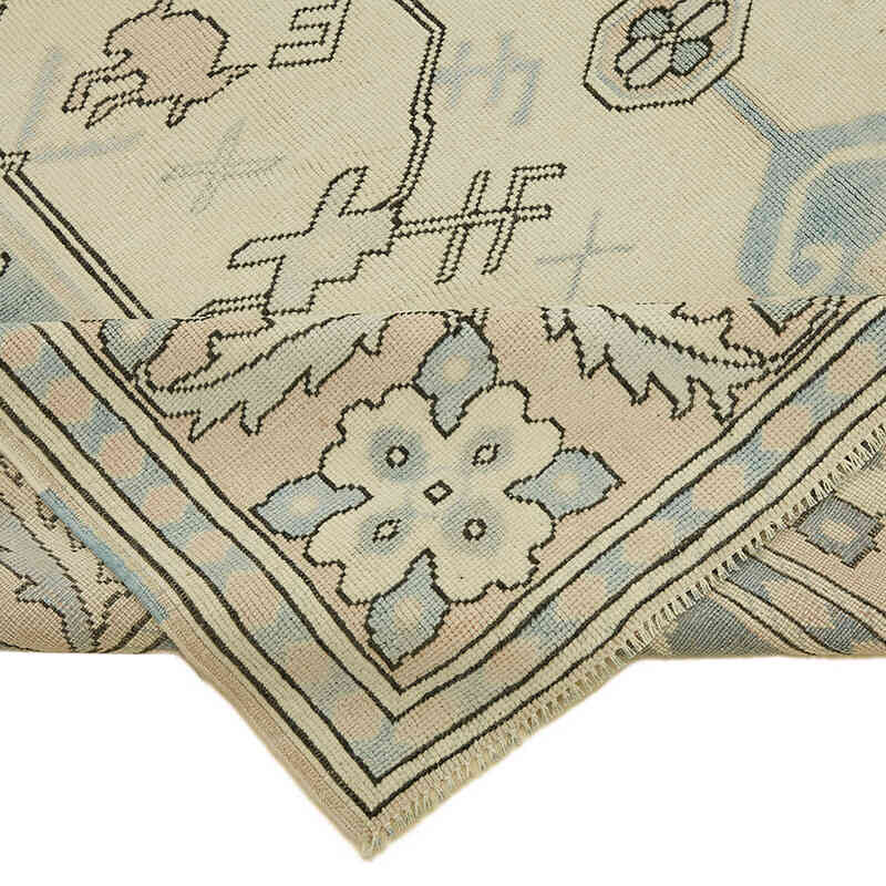 Alfombra Vintage Turca Anudada a Mano - 163 cm x 230 cm - K0078611