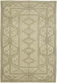 Vintage Turkish Hand-Knotted Rug - 6' 7" x 9' 6" (79" x 114")