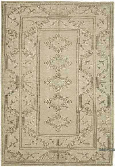 El Dokuma Vintage Halı - 200 cm x 290 cm