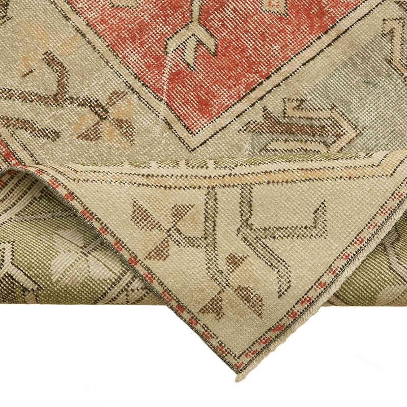 Vintage Turkish Hand-Knotted Rug - 5'  x 9' 10" (60" x 118") - K0078617