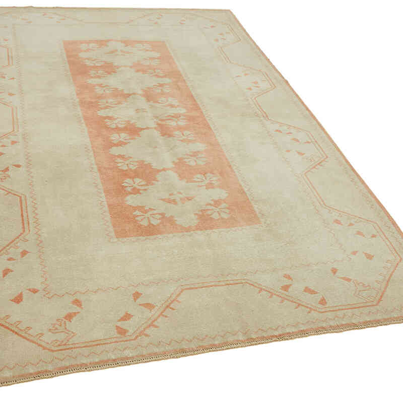 Alfombra Vintage Turca Anudada a Mano - 167 cm x 252 cm - K0078618