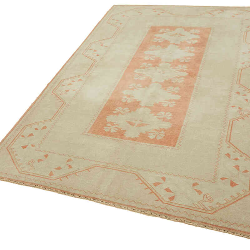 Alfombra Vintage Turca Anudada a Mano - 167 cm x 252 cm - K0078618