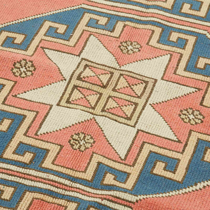 Vintage Turkish Hand-Knotted Rug - 4' 8" x 7' 10" (56" x 94") - K0078621