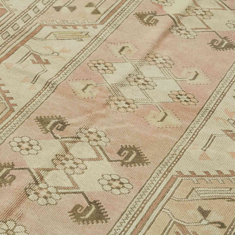 Vintage Turkish Hand-Knotted Rug - 6' 5" x 9' 4" (77" x 112") - K0078624