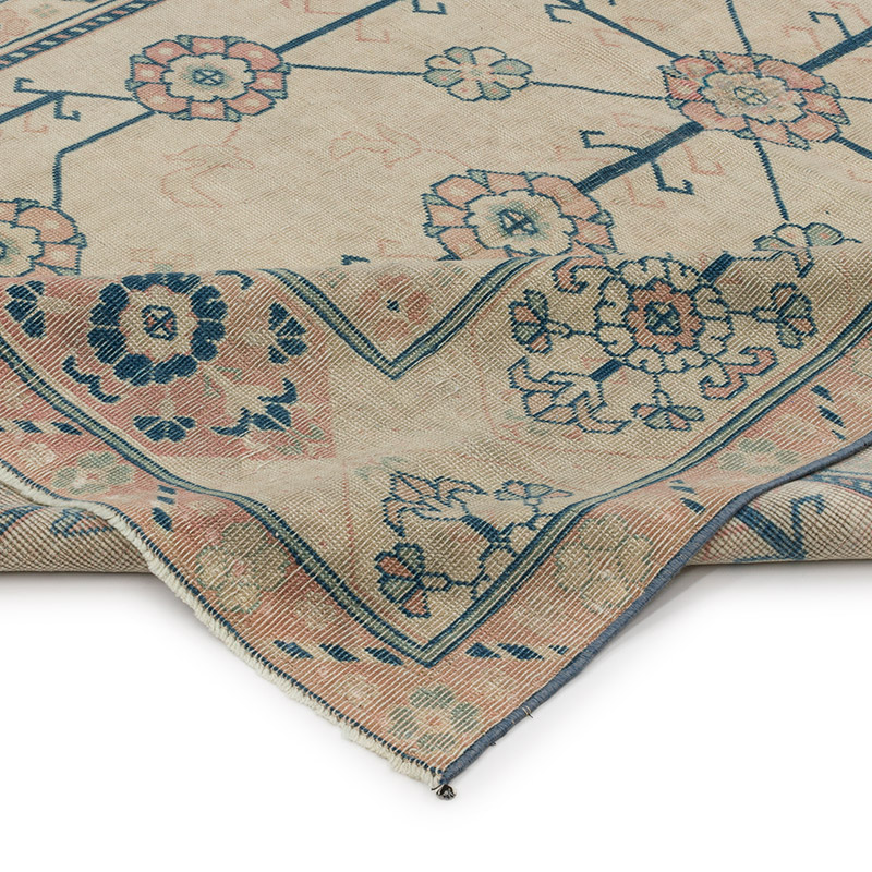 El Dokuma Vintage Halı - 172 cm x 236 cm - K0078625