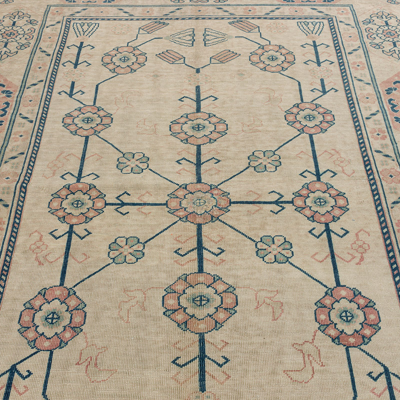 El Dokuma Vintage Halı - 172 cm x 236 cm - K0078625