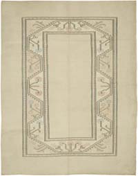 El Dokuma Vintage Halı - 214 cm x 275 cm