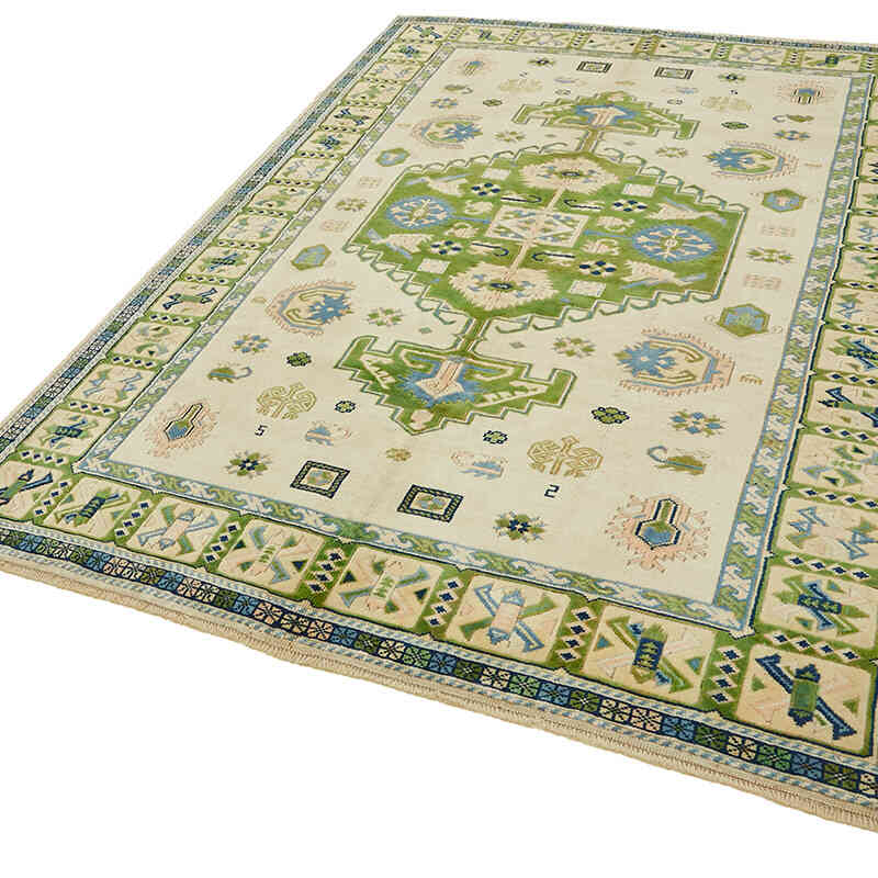 Vintage Turkish Hand-Knotted Rug - 6' 10" x 9' 3" (82" x 111") - K0078631