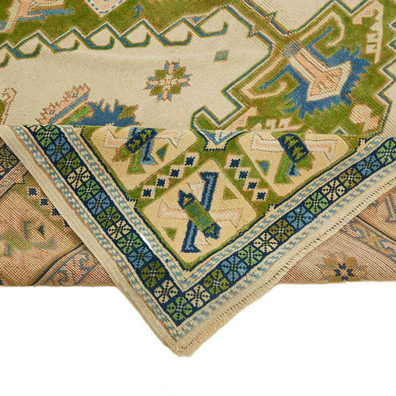 Vintage Turkish Hand-Knotted Rug - 6' 10" x 9' 3" (82" x 111") - K0078631