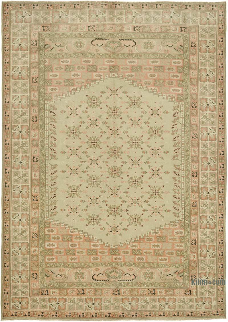 El Dokuma Vintage Halı - 180 cm x 258 cm - K0078632