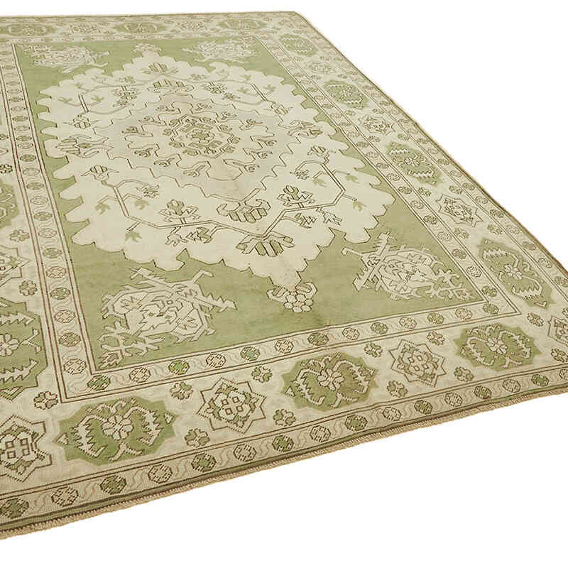 Vintage Turkish Hand-Knotted Rug - 7' 4" x 10' 9" (88" x 129") - K0078633