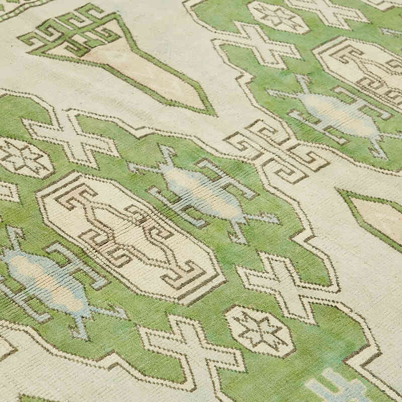 Alfombra Vintage Turca Anudada a Mano - 229 cm x 280 cm - K0078635