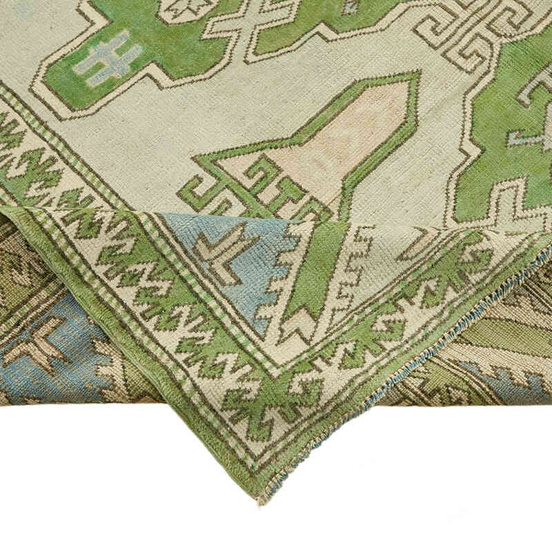 Alfombra Vintage Turca Anudada a Mano - 229 cm x 280 cm - K0078635
