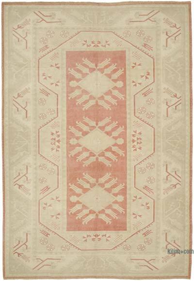 El Dokuma Vintage Halı - 198 cm x 284 cm