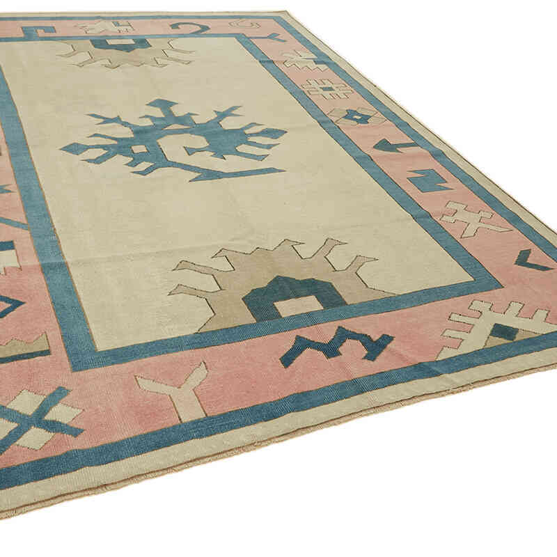 Vintage Turkish Hand-Knotted Rug - 7' 8" x 10' 1" (92" x 121") - K0078639
