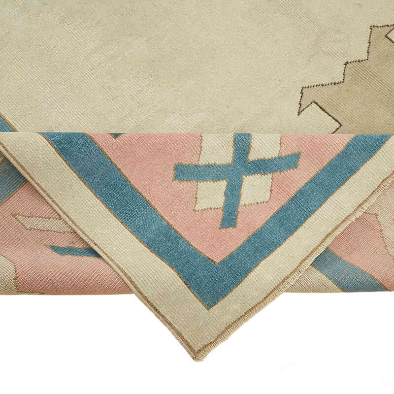 Vintage Turkish Hand-Knotted Rug - 7' 8" x 10' 1" (92" x 121") - K0078639