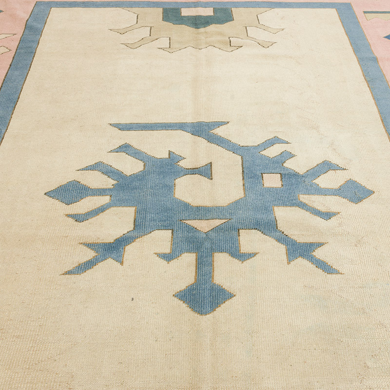 Vintage Turkish Hand-Knotted Rug - 7' 8" x 10' 1" (92" x 121") - K0078639