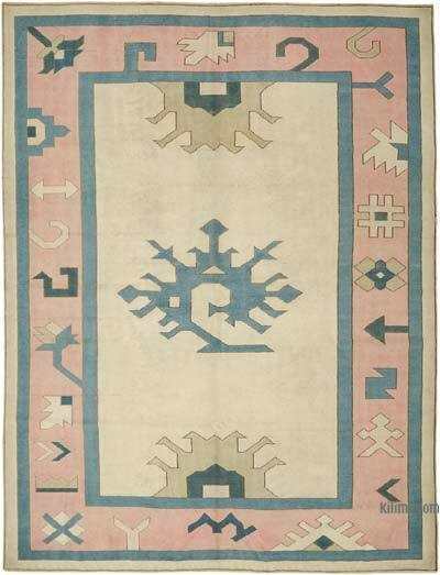 Alfombra Vintage Turca Anudada a Mano - 234 cm x 307 cm