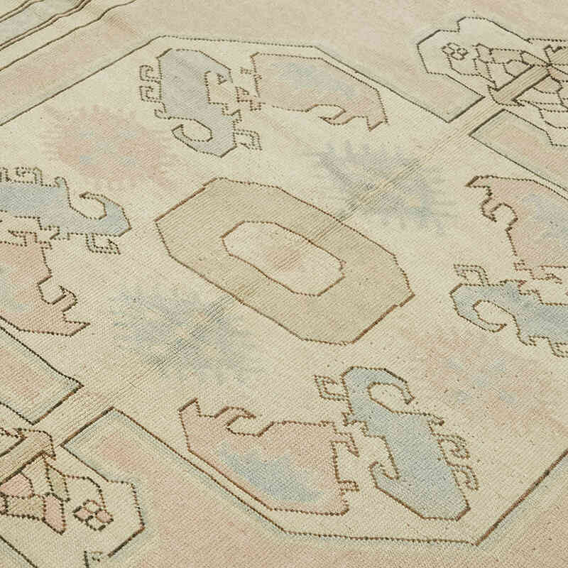 Alfombra Vintage Turca Anudada a Mano - 191 cm x 266 cm - K0078641