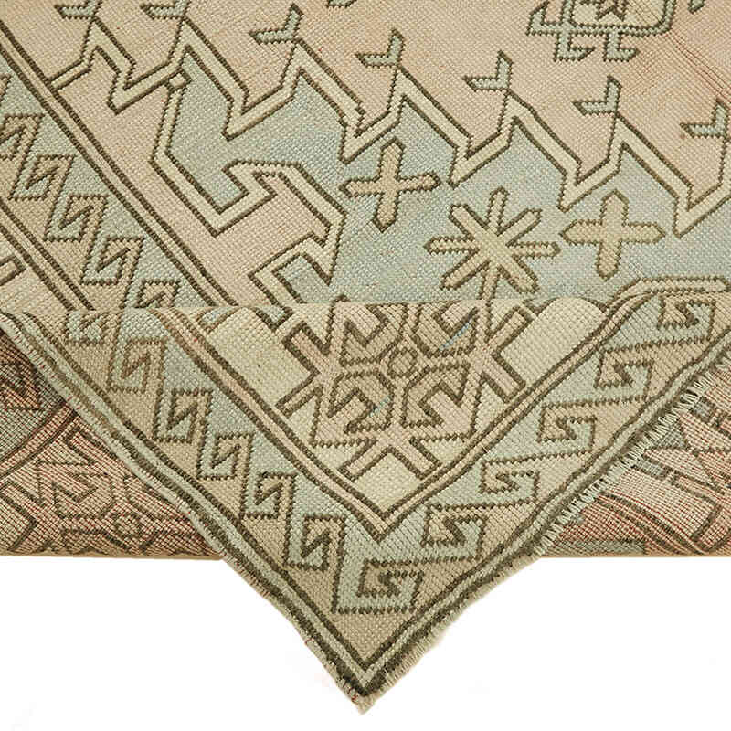 Vintage Turkish Hand-Knotted Rug - 6' 7" x 9' 6" (79" x 114") - K0078646