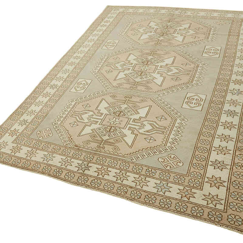 El Dokuma Vintage Halı - 179 cm x 283 cm - K0078647