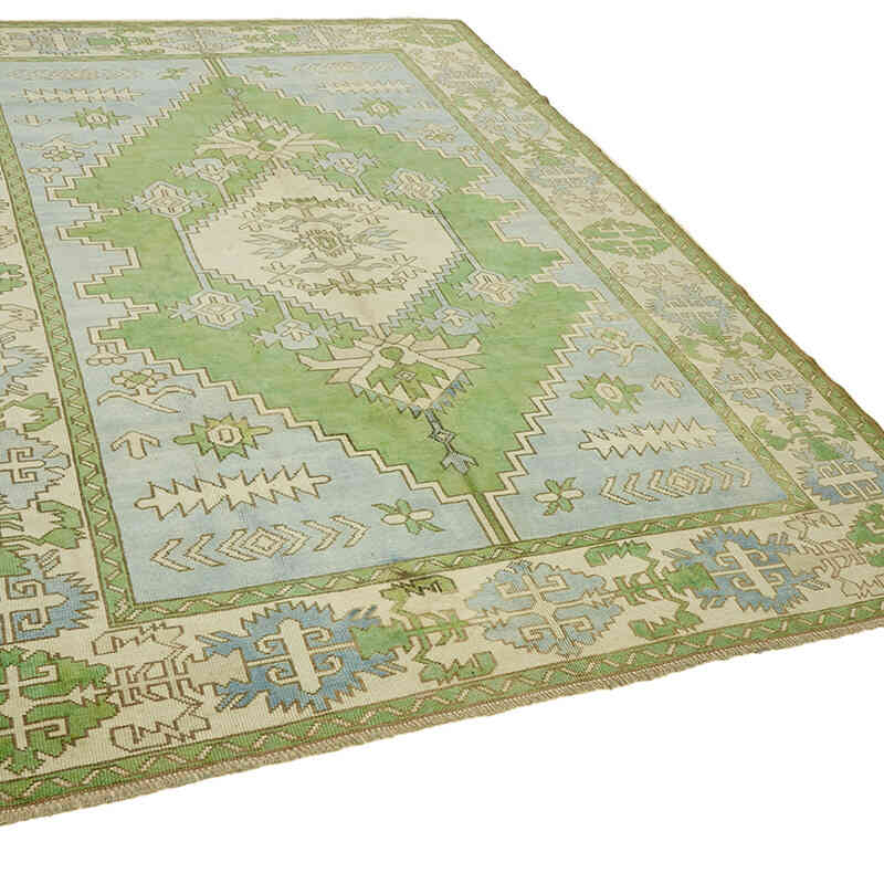 El Dokuma Vintage Halı - 214 cm x 296 cm - K0078648