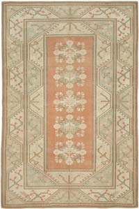 Vintage Turkish Hand-Knotted Rug - 6' 6" x 9' 8" (78" x 116")