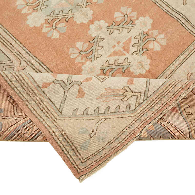 Alfombra Vintage Turca Anudada a Mano - 198 cm x 295 cm - K0078650