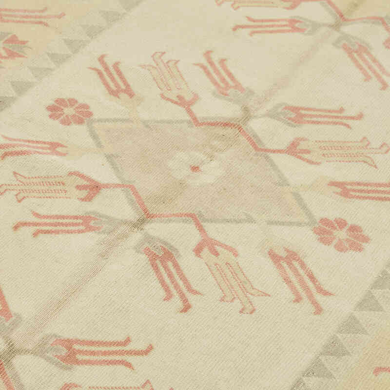 Alfombra Vintage Turca Anudada a Mano - 196 cm x 270 cm - K0078655