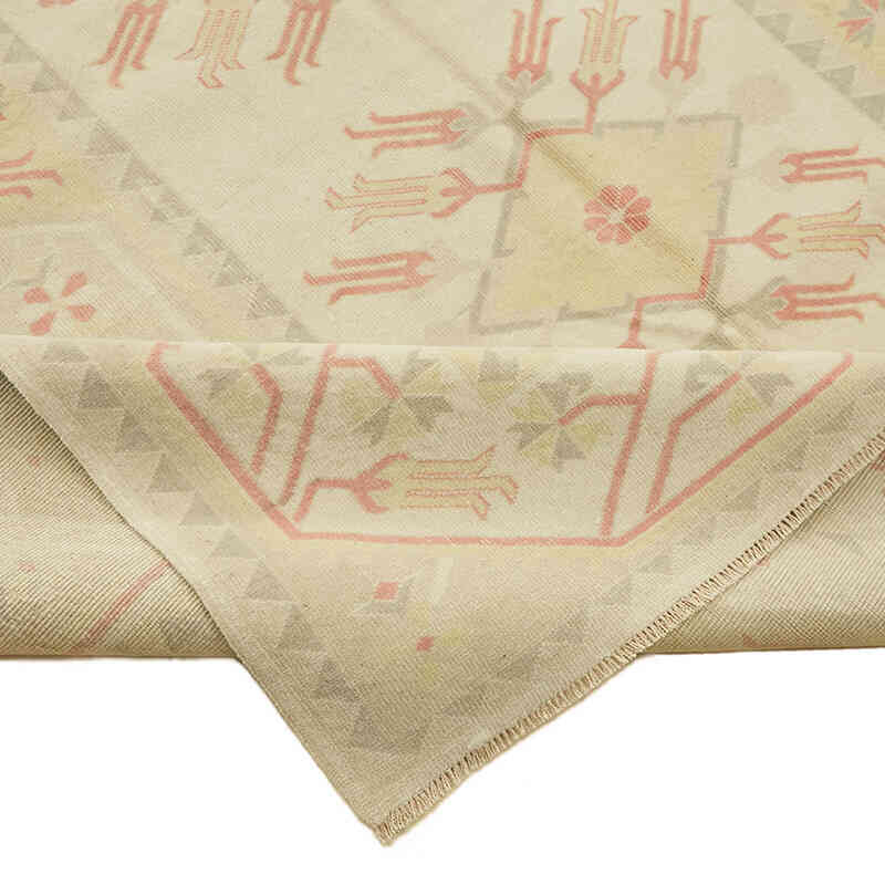 Alfombra Vintage Turca Anudada a Mano - 196 cm x 270 cm - K0078655