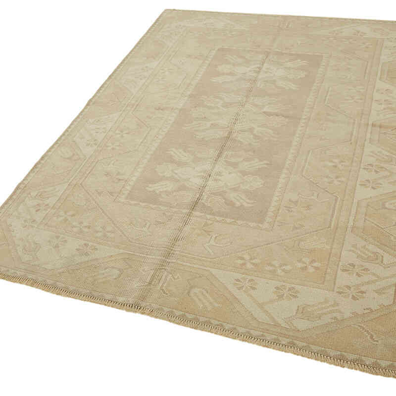 Alfombra Vintage Turca Anudada a Mano - 153 cm x 216 cm - K0078656