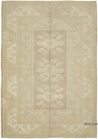 Alfombra Vintage Turca Anudada a Mano - 153 cm x 216 cm