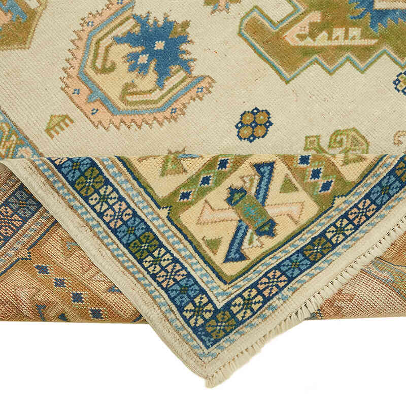 El Dokuma Vintage Halı - 202 cm x 293 cm - K0078658
