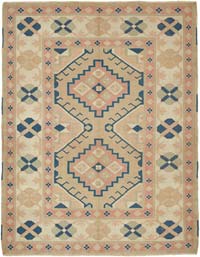 Vintage Turkish Hand-Knotted Rug - 6' 5" x 8' 2" (77" x 98")