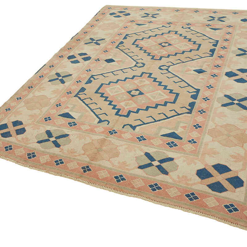 Alfombra Vintage Turca Anudada a Mano - 196 cm x 250 cm - K0078660
