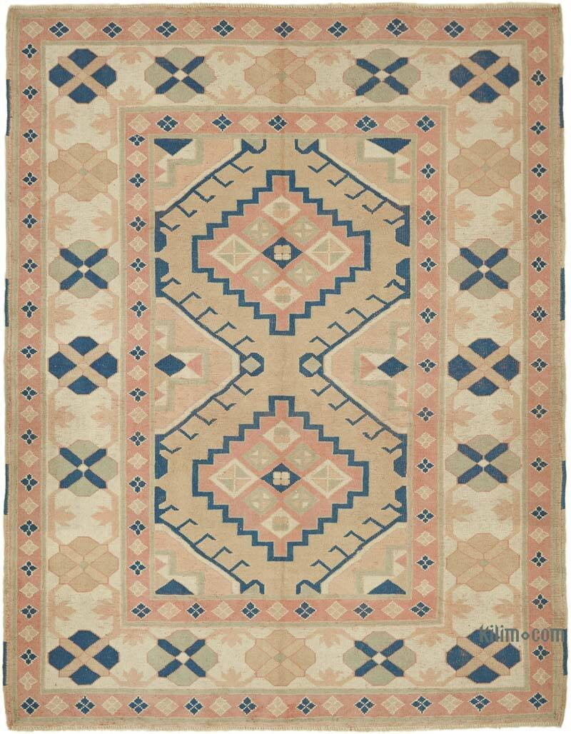 Alfombra Vintage Turca Anudada a Mano - 196 cm x 250 cm - K0078660