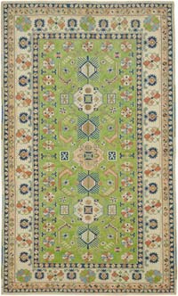 Alfombra Vintage Turca Anudada a Mano - 170 cm x 283 cm