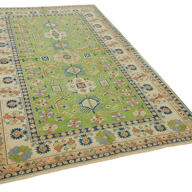Alfombra Vintage Turca Anudada a Mano - 170 cm x 283 cm - K0078661