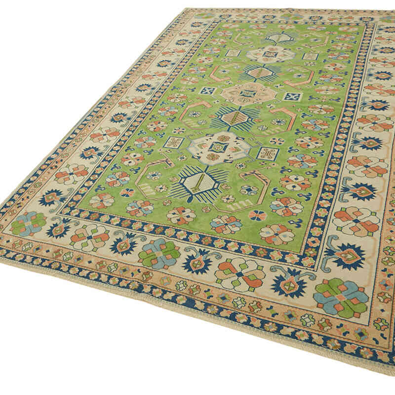 Alfombra Vintage Turca Anudada a Mano - 170 cm x 283 cm - K0078661