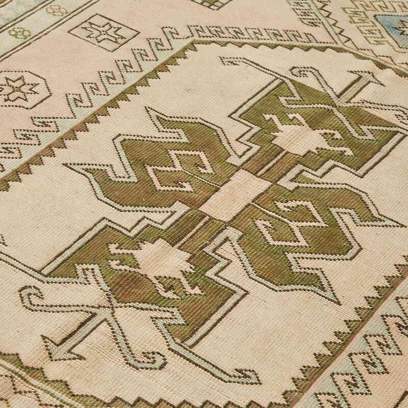 Pink Vintage Turkish Hand-Knotted Rug - 5' 9" x 8' 6" (69" x 102") - K0078662